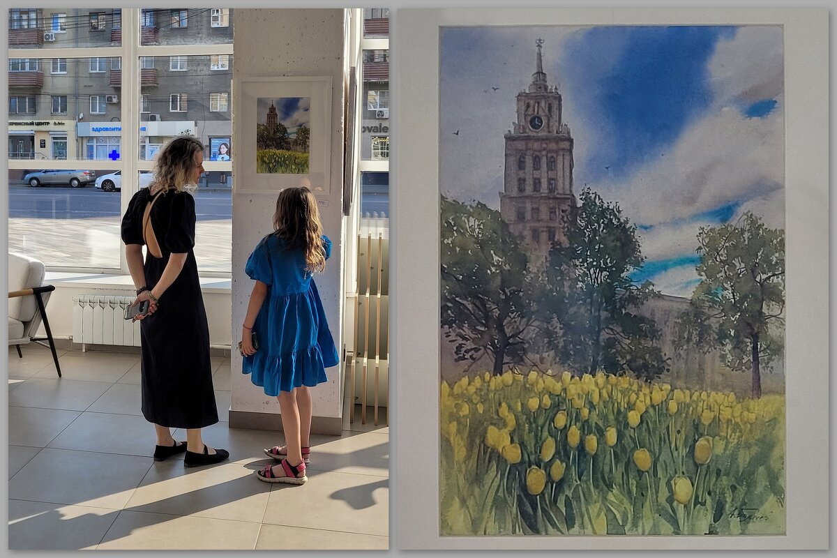 На выставке "Лето в городе" - Татьяна Машошина