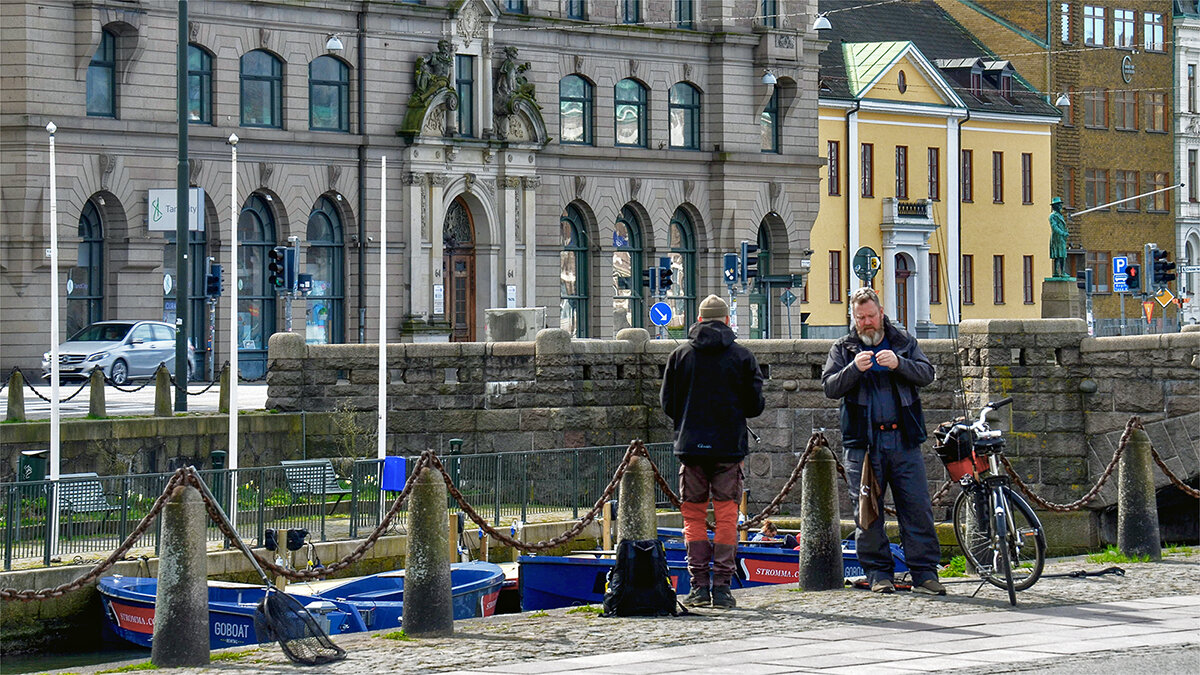 Рыбалка в центре города - Alexandеr P