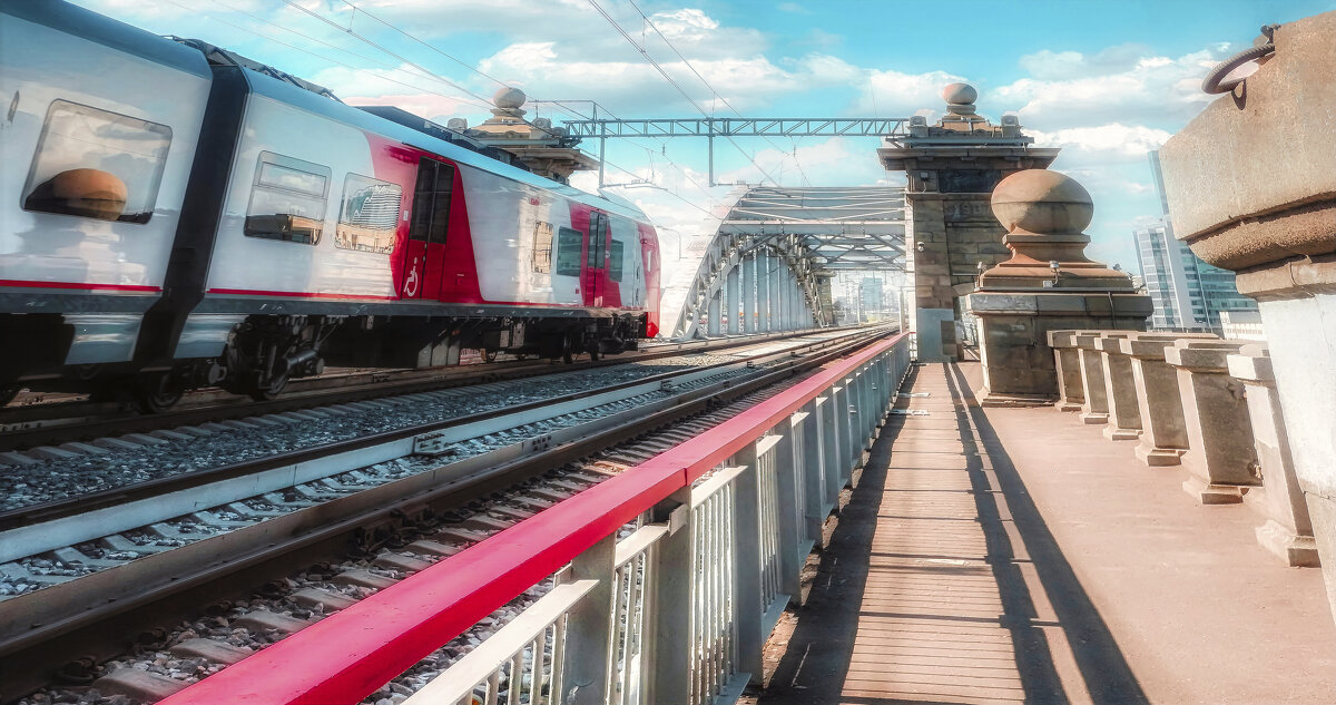 Лужнецкий мост. - Владимир Владимир Лужнецкий мост. - Владимир Владимир