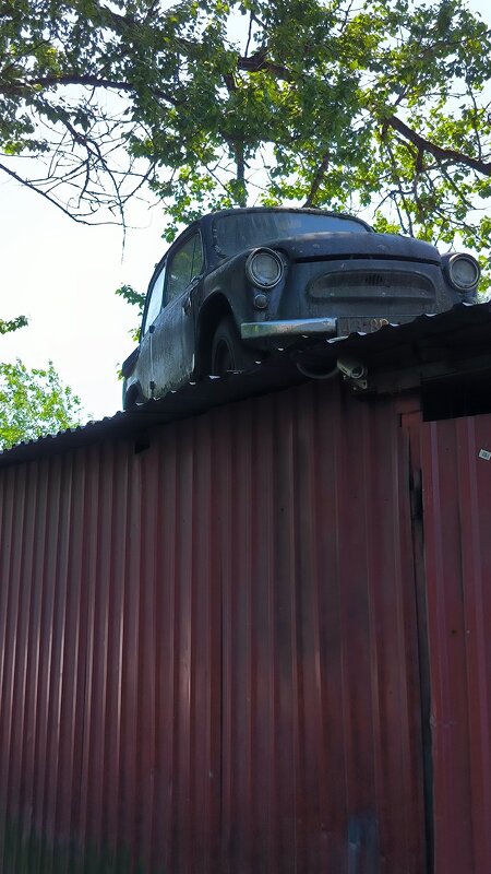 Когда не хватает места для парковки. - Ольга 