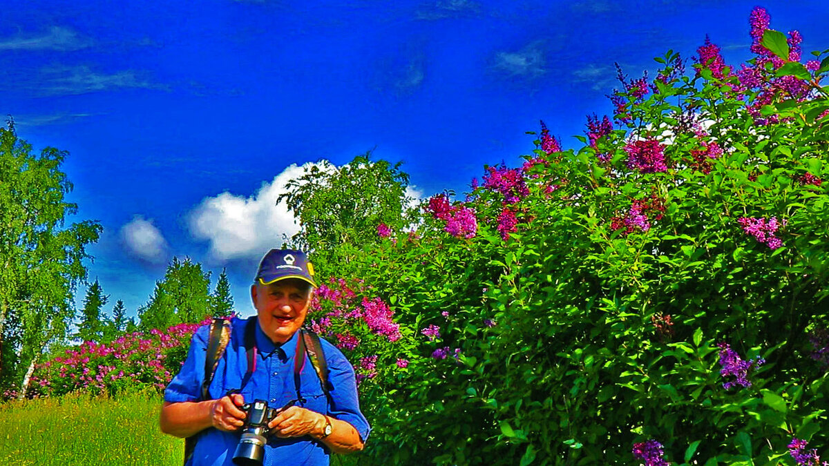 Июнь...Мой летний отдых с  любимой сиренью! - Владимир 