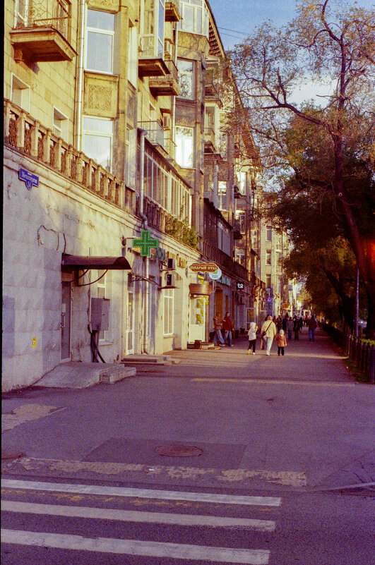 Вечерний город. - Михаил Соколов