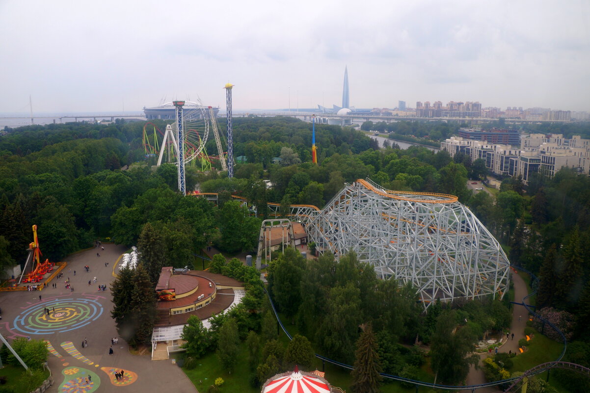 вид с колеса обозрения - zavitok * вид с колеса обозрения - zavitok *