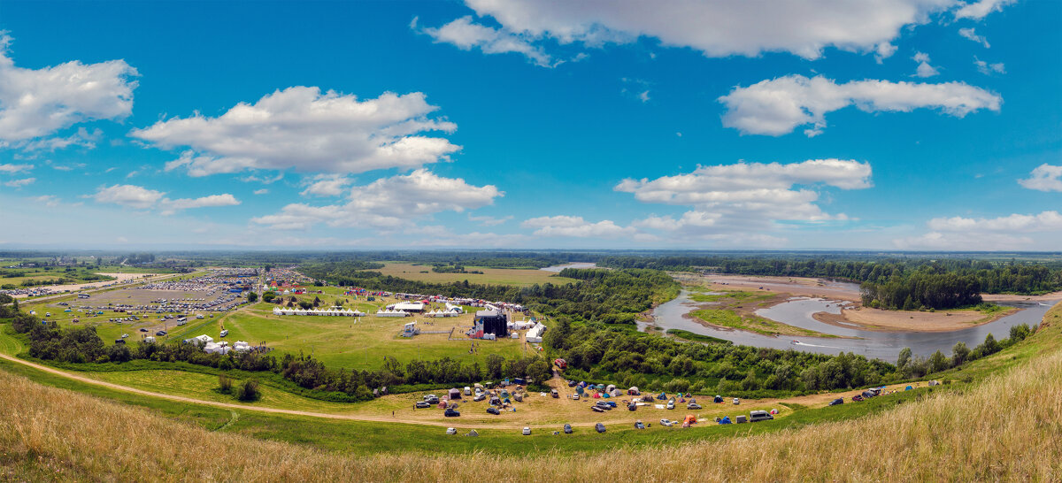Панорама фестиваля Динотерра - Алексей Мезенцев