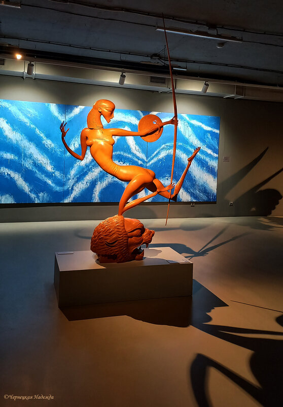 Скульптура Даши Намдакова «Виктория» Материал: бронза; литье, патинирование. - Надежда Чернецкая Скульптура Даши Намдакова «Виктория» Материал: бронза; литье, патинирование. - Надежда Чернецкая