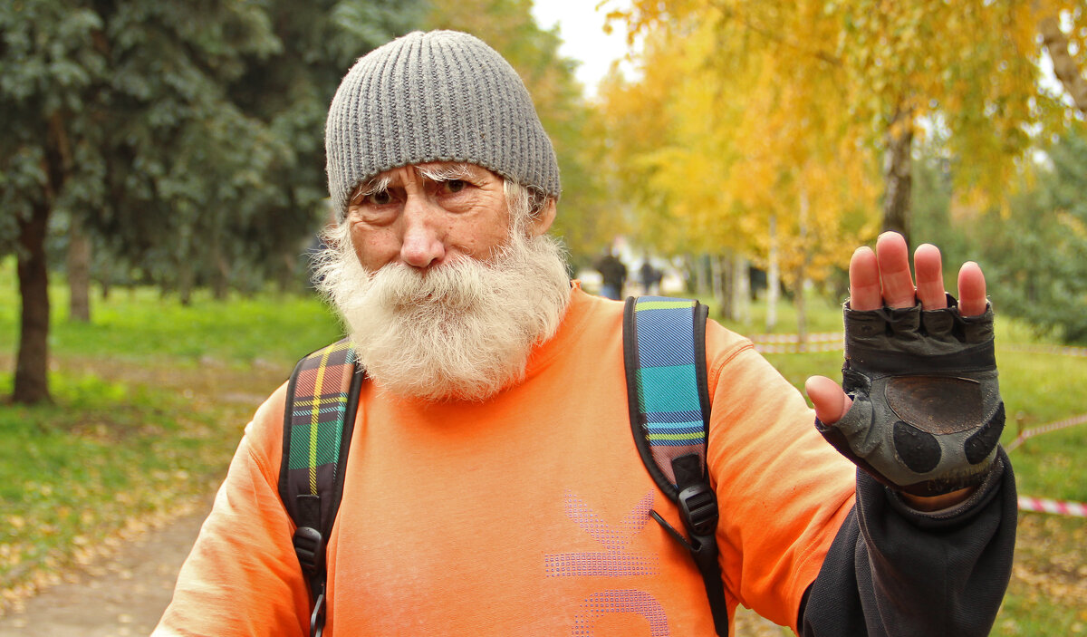 Осенний велосипедист - СЮ 