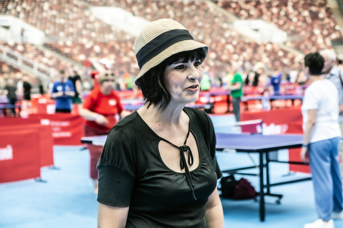 Фестиваль настольного тенниса в Лужниках - Юрий Яньков