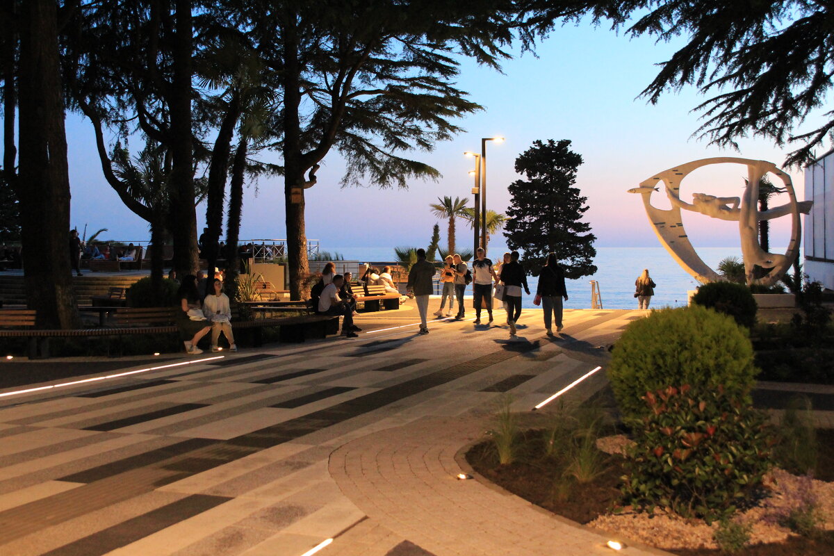 Вход на пляж Ривьера - Валерий Вход на пляж Ривьера - Валерий