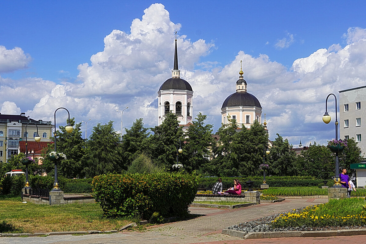 Томск. Вид на Богоявленский собор - Галина Кан