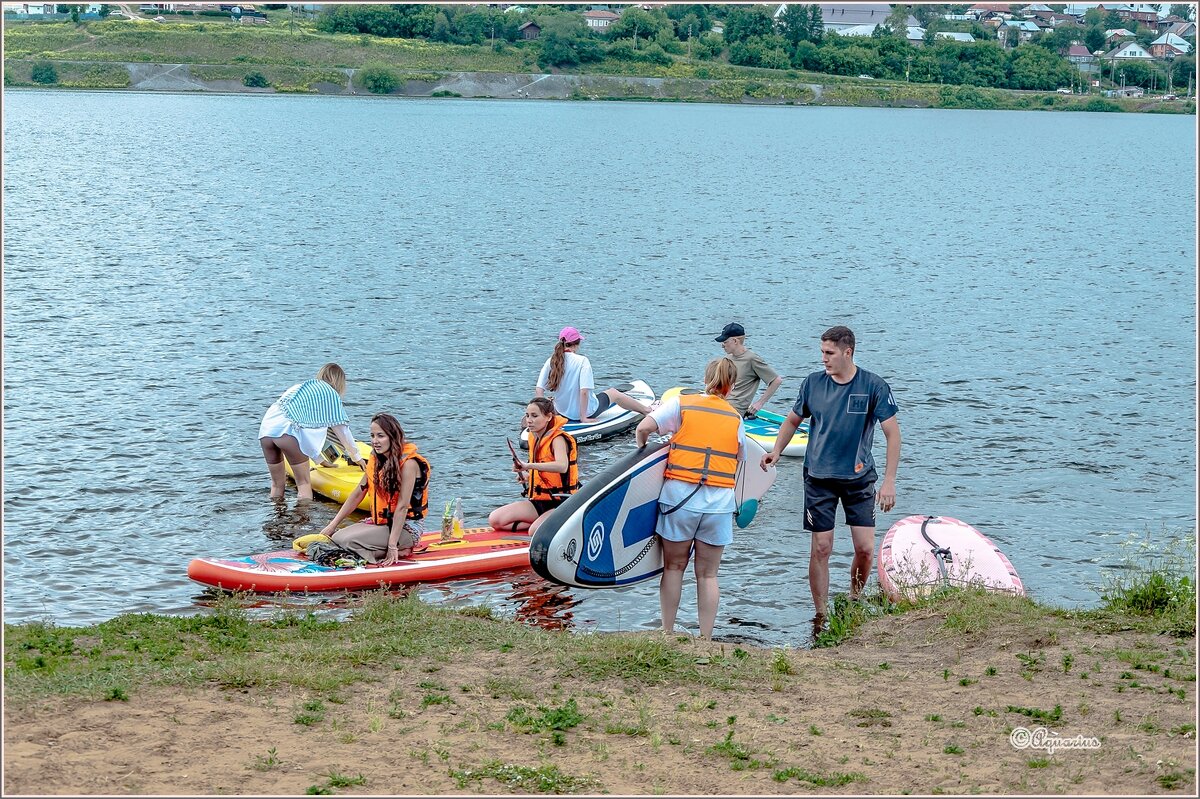 Про лето, июнь и сапбординг... - Aquarius - Сергей