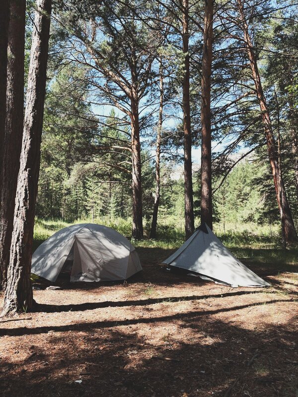 Лагерь туристов - Георгиевич 