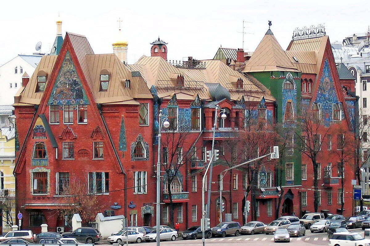 Прогулка по Москве. Доходный дом Перцовой. - Ольга Довженко