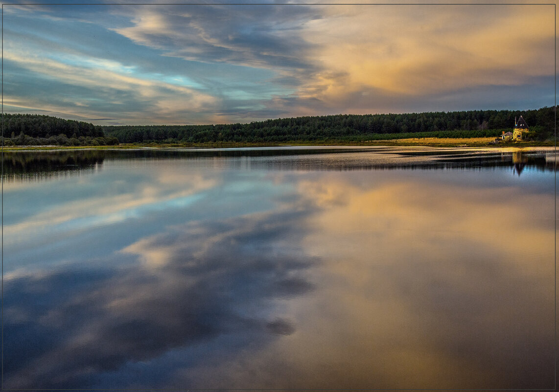 Отражения на закате - александр 