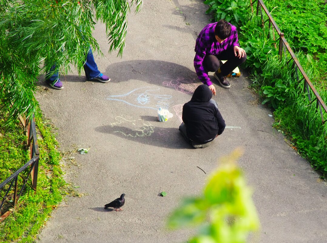 Юные художники... - Юрий Куликов Юные художники... - Юрий Куликов