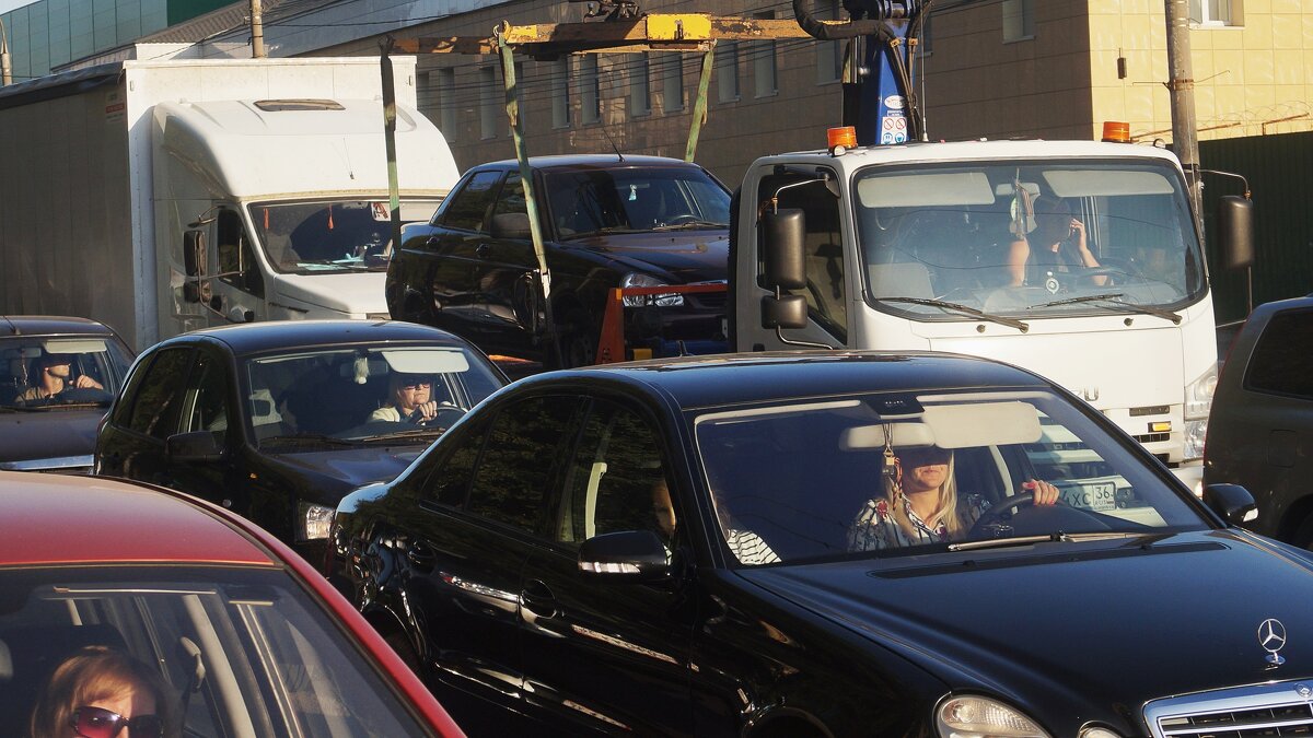 В пробке - София 