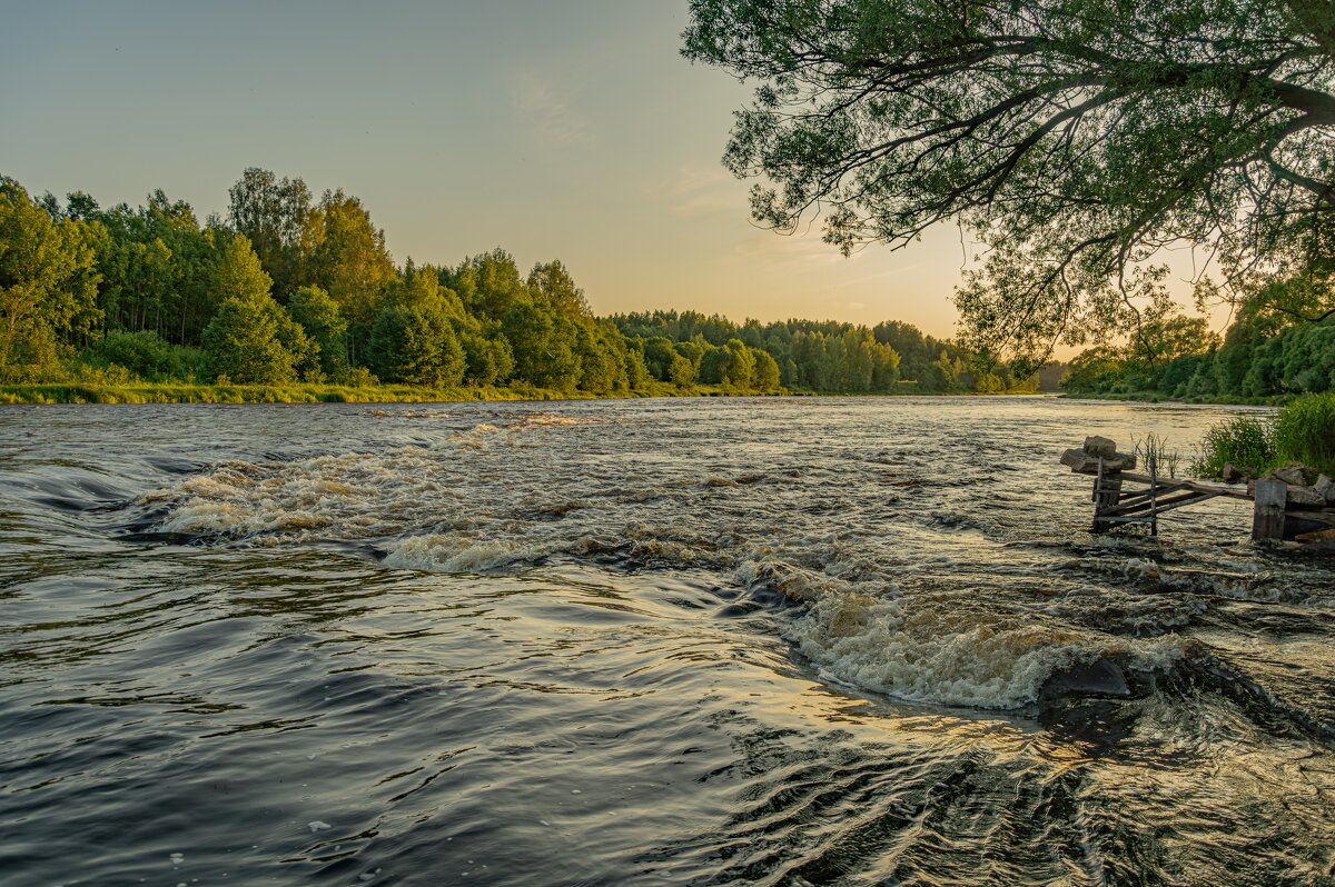 Порог у деревни Ёгла - Александр Филатов Порог у деревни Ёгла - Александр Филатов