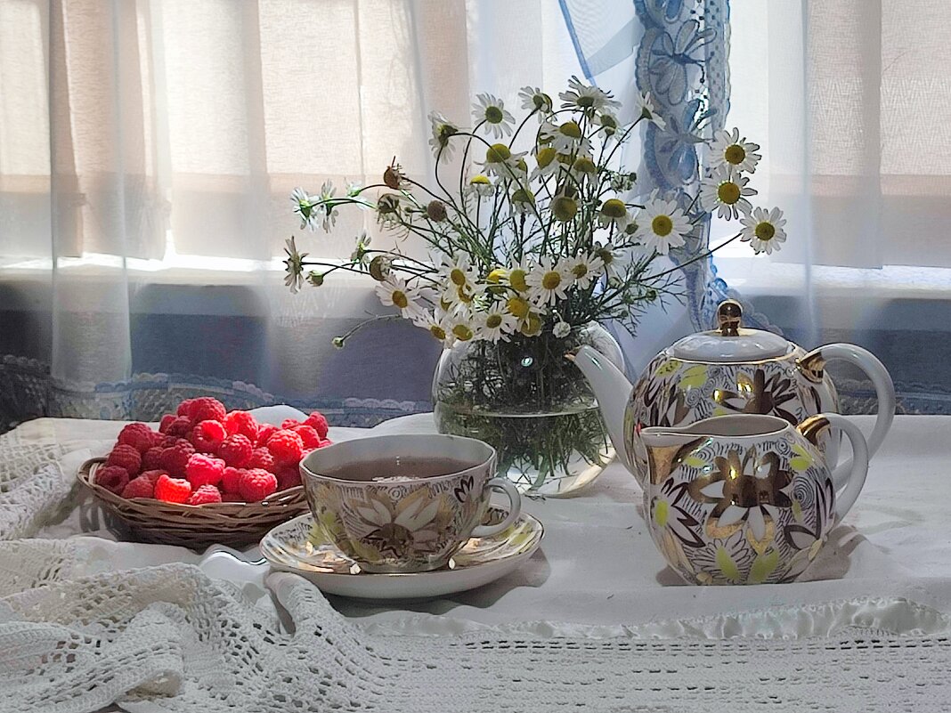 Чай с малиной - Валентина Богатко 