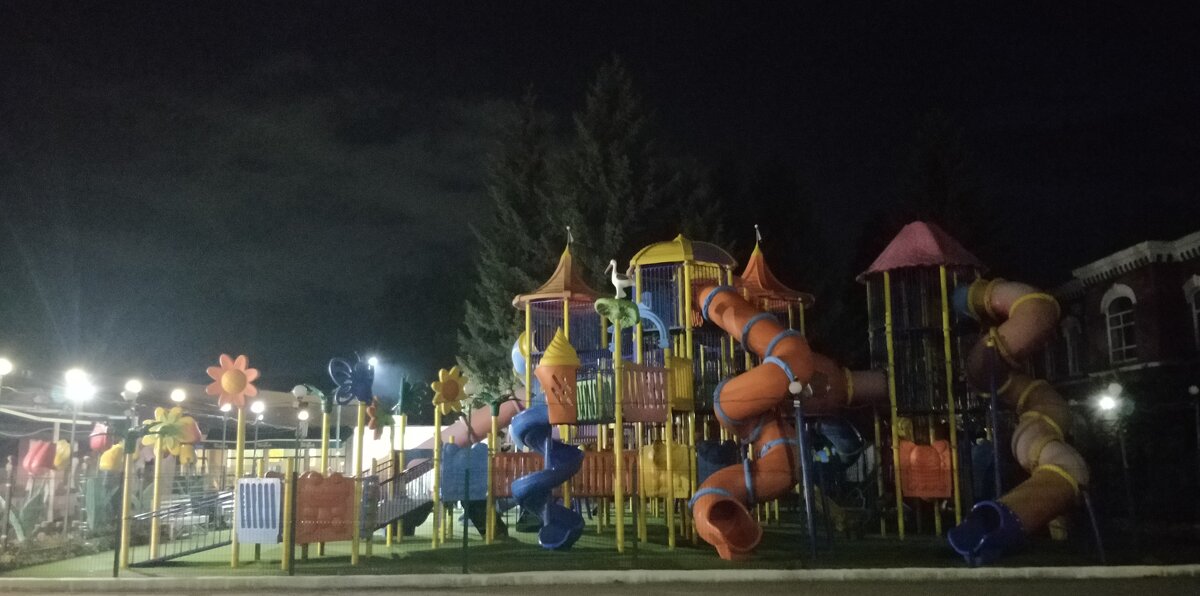 Ночной город Усть Каменогорск - Андрей Хлопонин