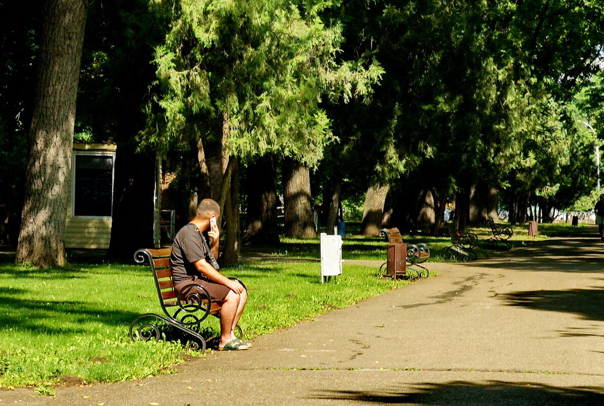 В парке... - Николай Саржанов В парке... - Николай Саржанов