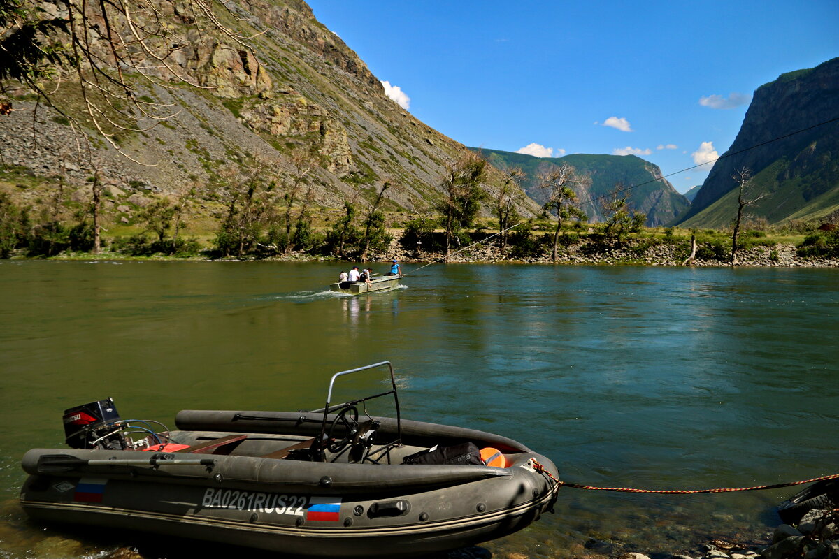Переправа на реке Чулышман. - Ирина Нафаня