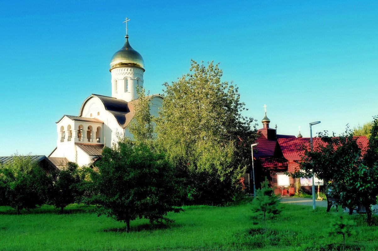 Храм святых благоверных князей Петра и Февронии. - Татьяна Помогалова