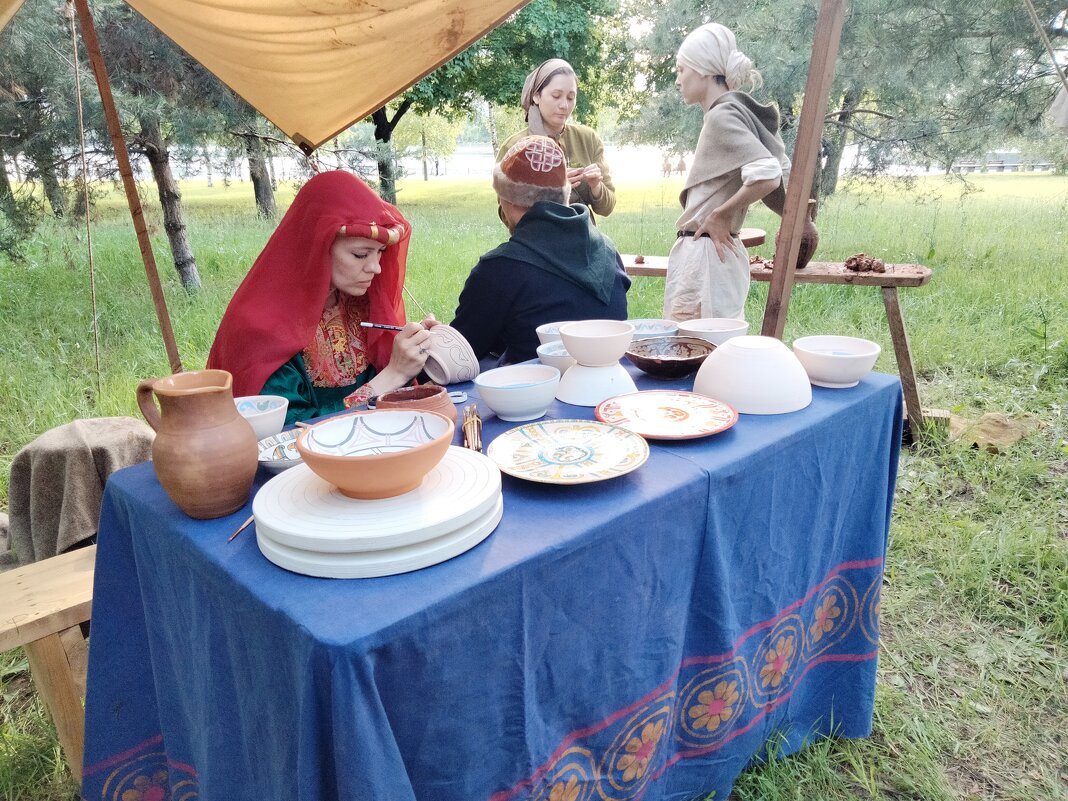 исторический фестиваль...древние ремёсла - Галина R...