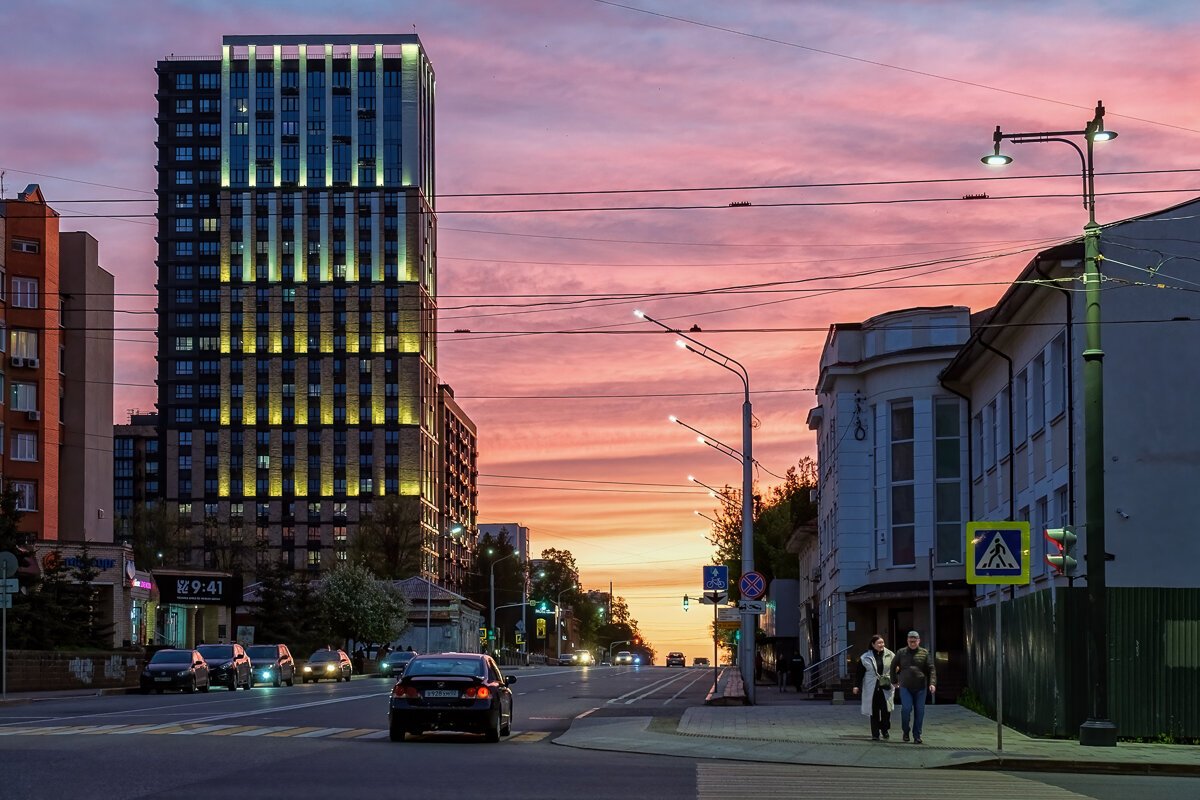 "Окрасилось небо..." - Сергей Шатохин 