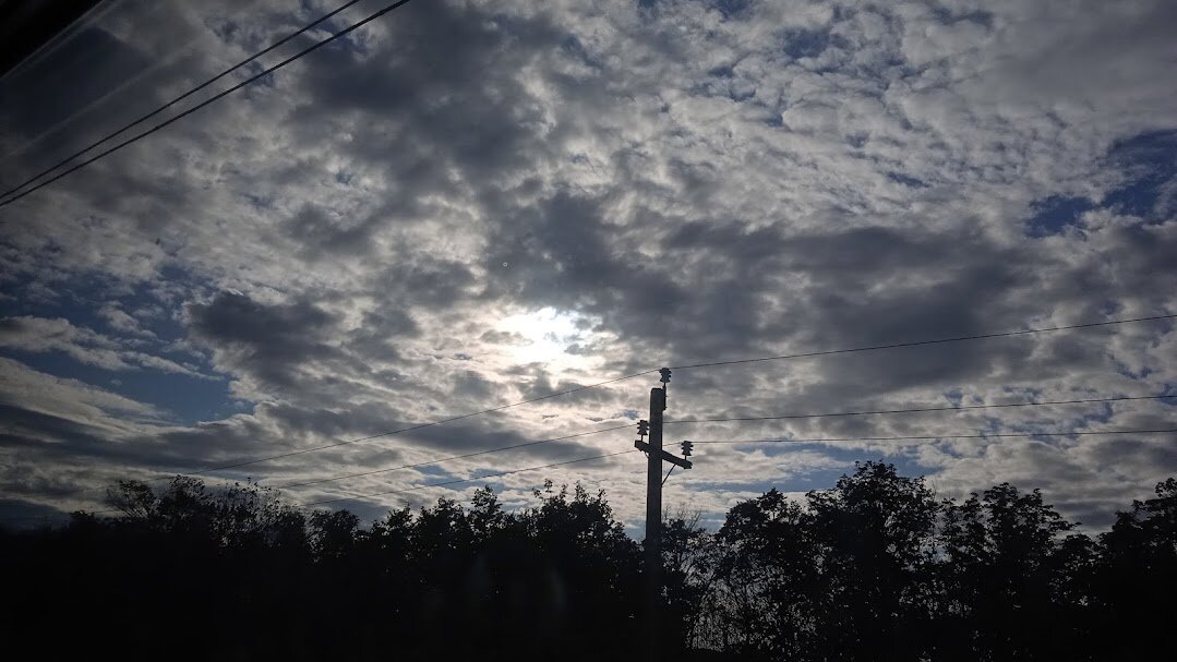 из окна поезда - Елена Шаламова