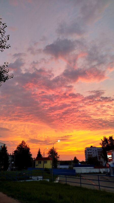 Красота вечернего неба - светлана льдокова Красота вечернего неба - светлана льдокова