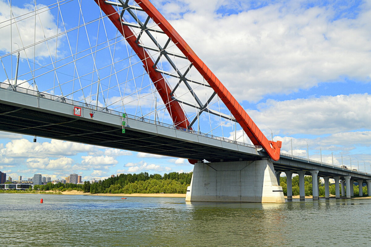 Бугринский мост - на правый берег Оби - Татьяна Лютаева