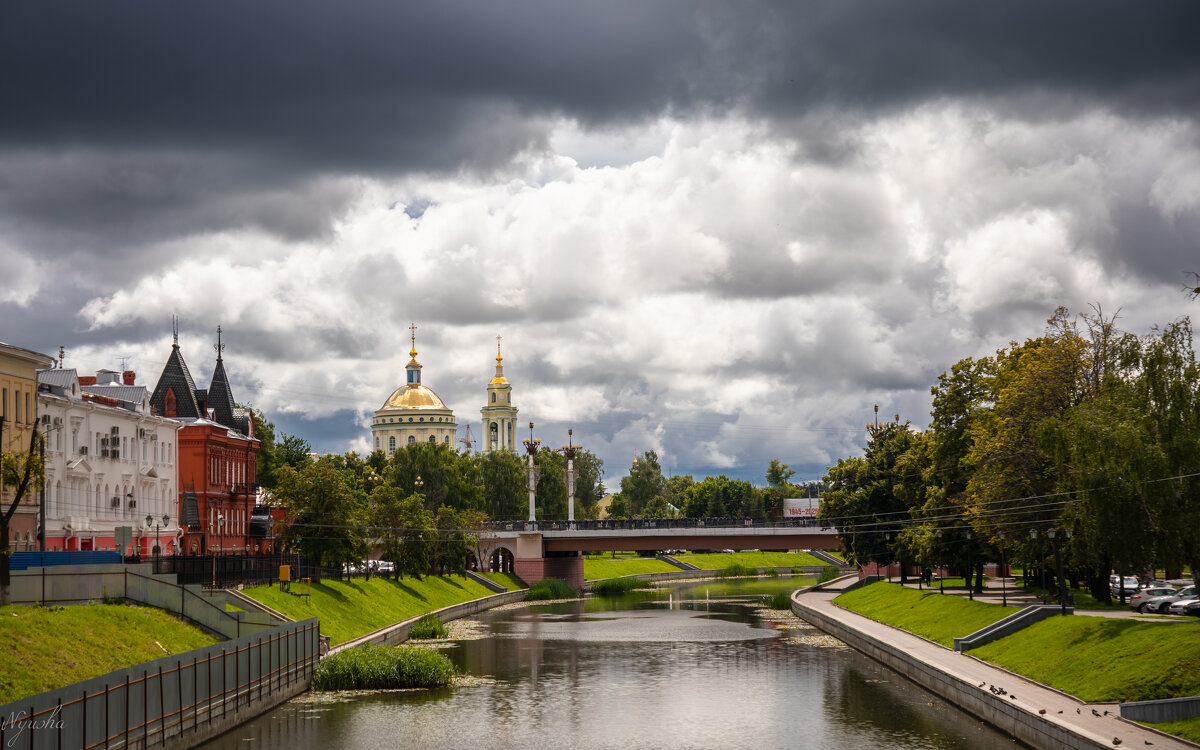 Орел. Река Орлик. Собор Архангела Михаила. - Nyusha .