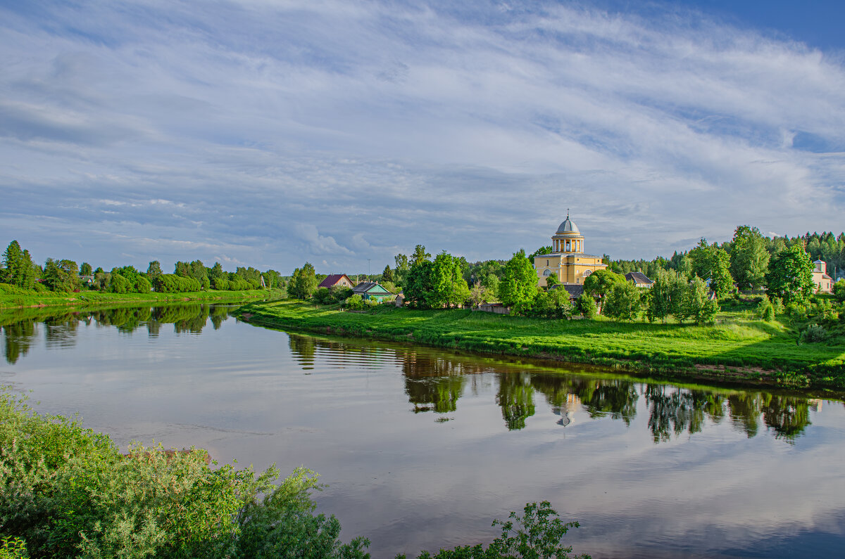 Храм Успения Пресвятой Богородицы в Любытино(1832г.) - Александр Филатов
