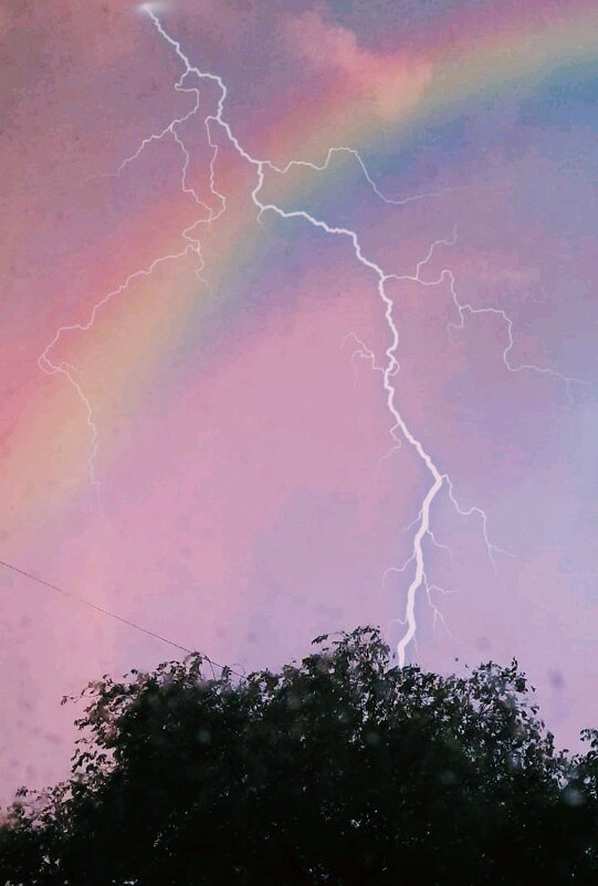 Радуга и молния - Георгиевич 