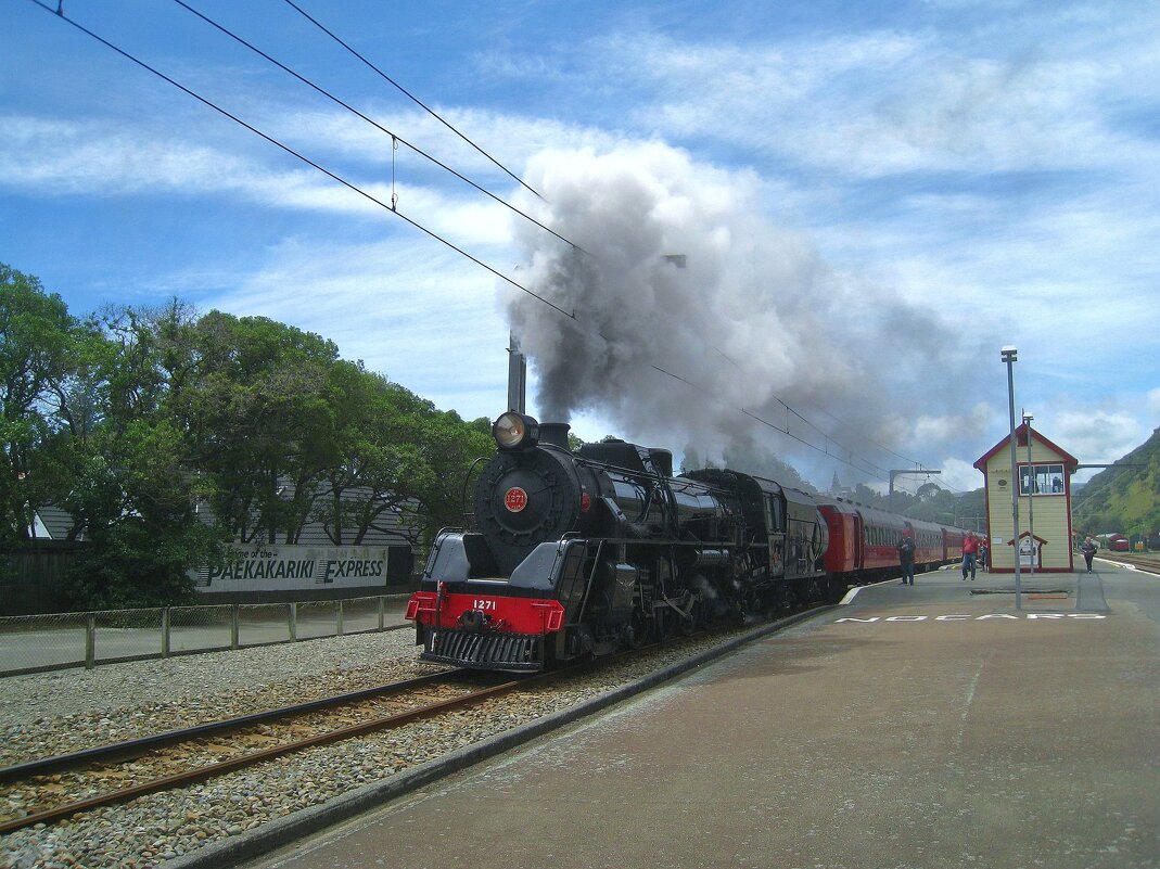 Туристический поезд Паэкакарики Экспресс, Новая Зеландия. - unix (Илья Утропов)