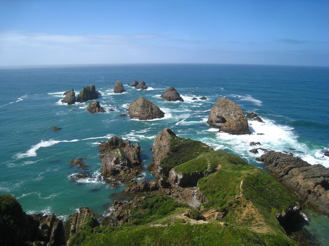 Скалы Наггет Рокс в Новой Зеландии. - unix (Илья Утропов)