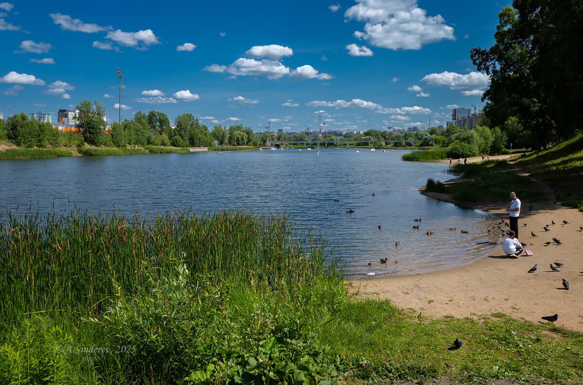 На Мещерском озере в Нижнем Новгороде - Александр Синдерёв