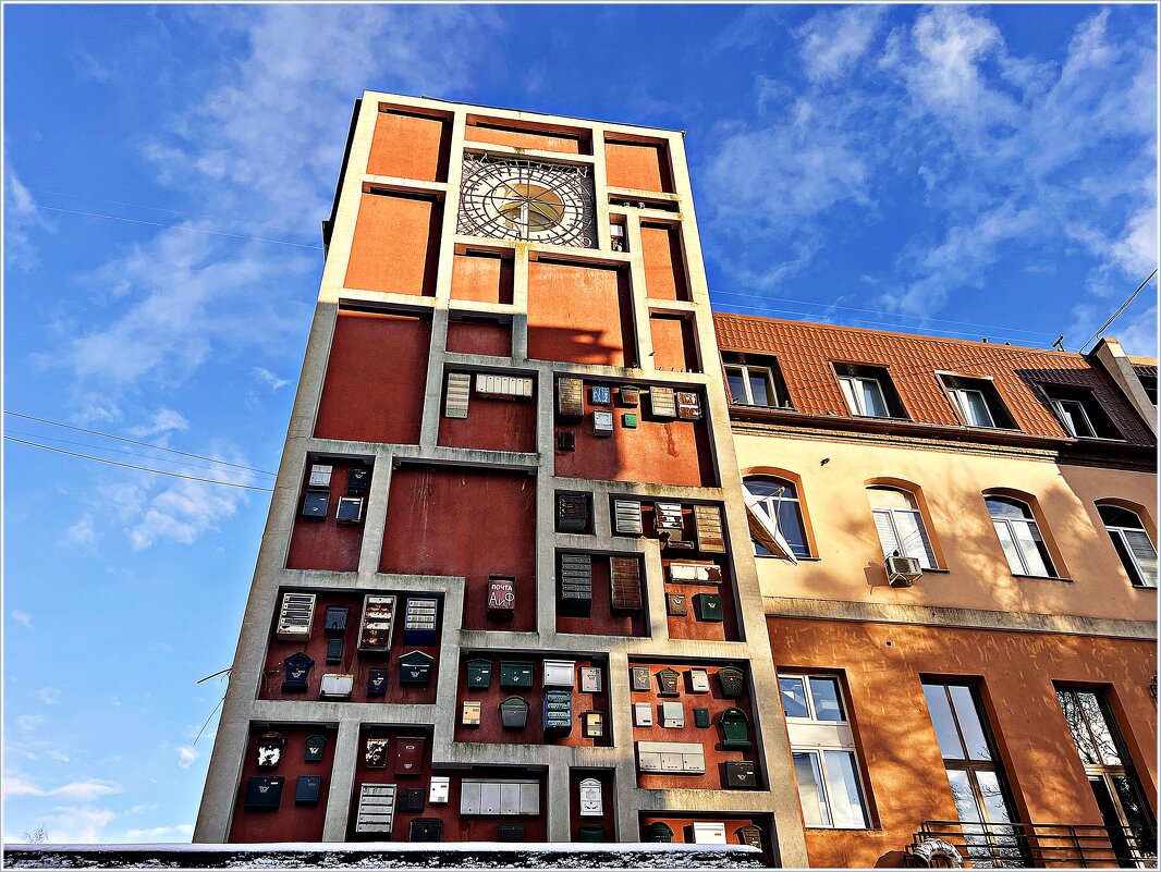 Дом с почтовыми ящиками. - Валерия Комова