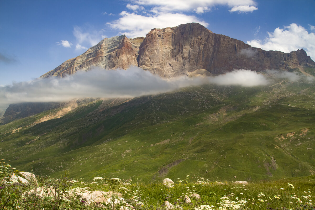 вид на гору Сельды из села Куруш - Сергей 