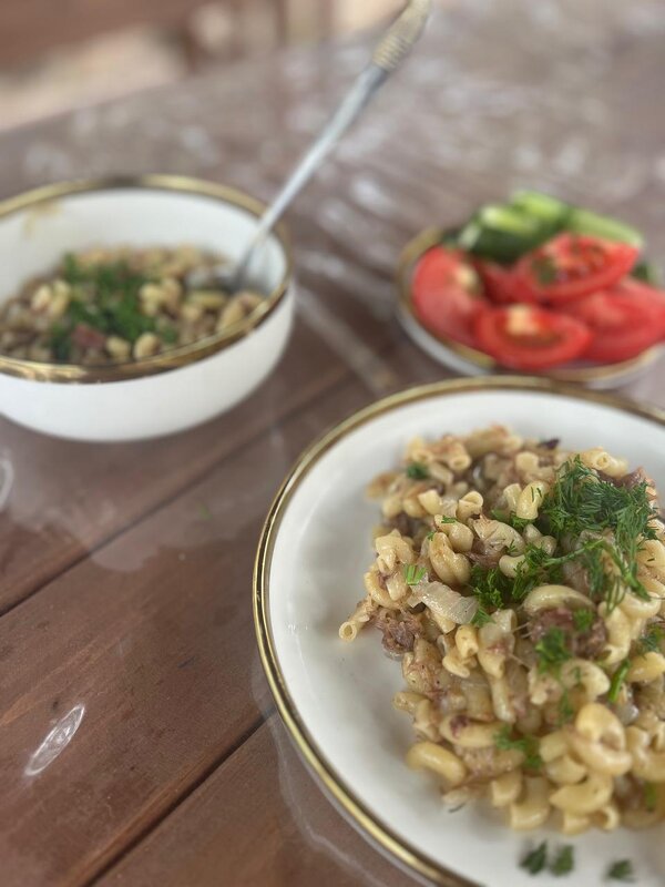 Макароны по флотски - Георгиевич 