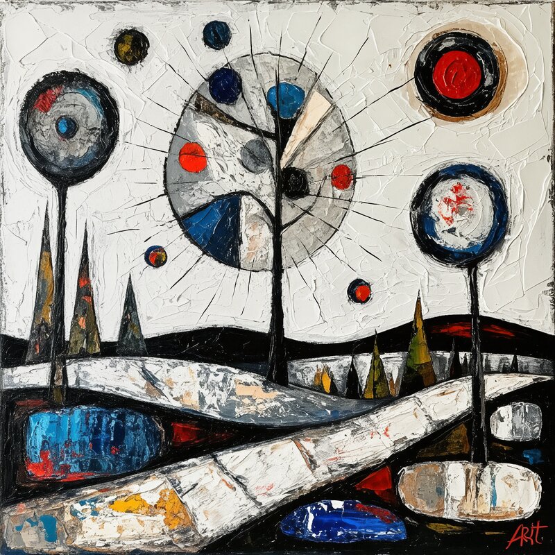 интерьерная картина "Сад" 1 - дмитрий мякин интерьерная картина "Сад" 1 - дмитрий мякин