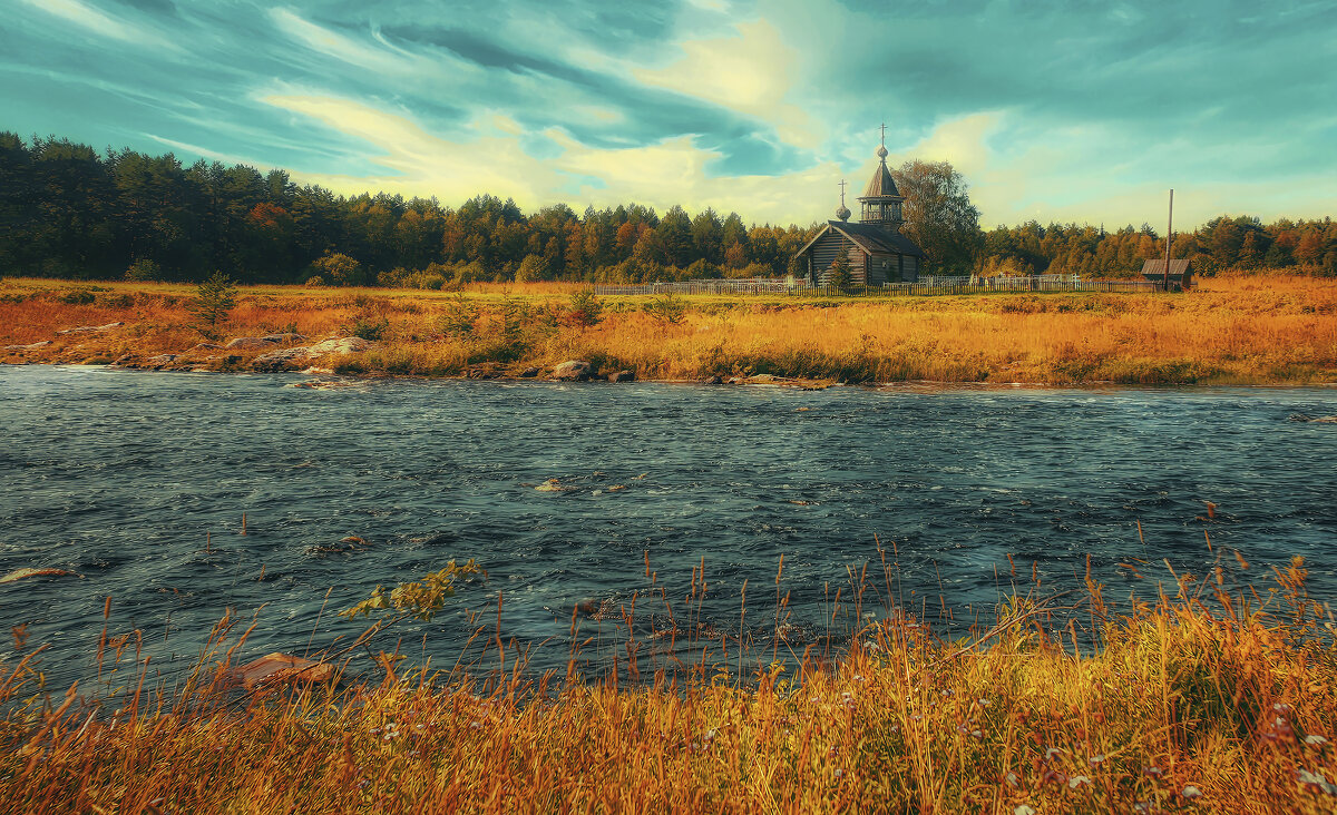 Старое деревенское кладбище. - Владимир Владимир