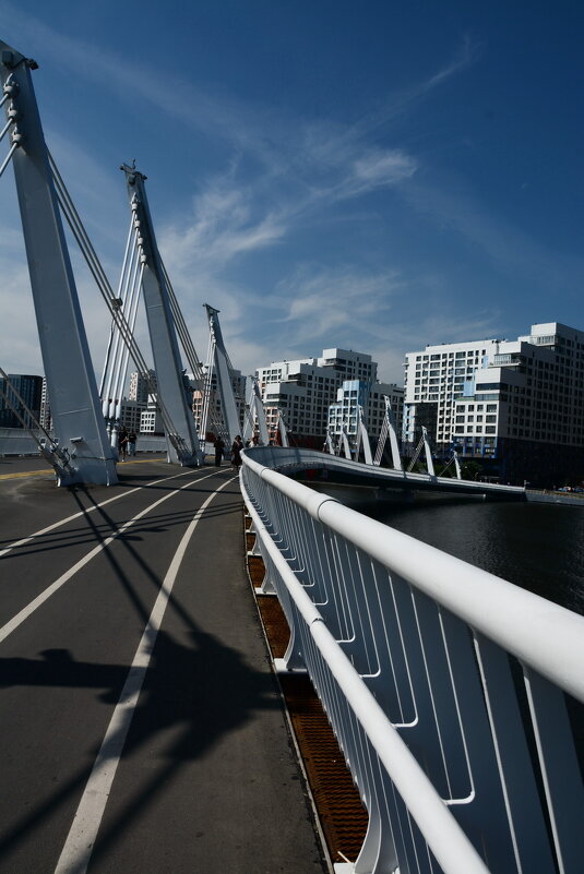 Новый мост в Нагатинском  затоне - Анастасия Смирнова