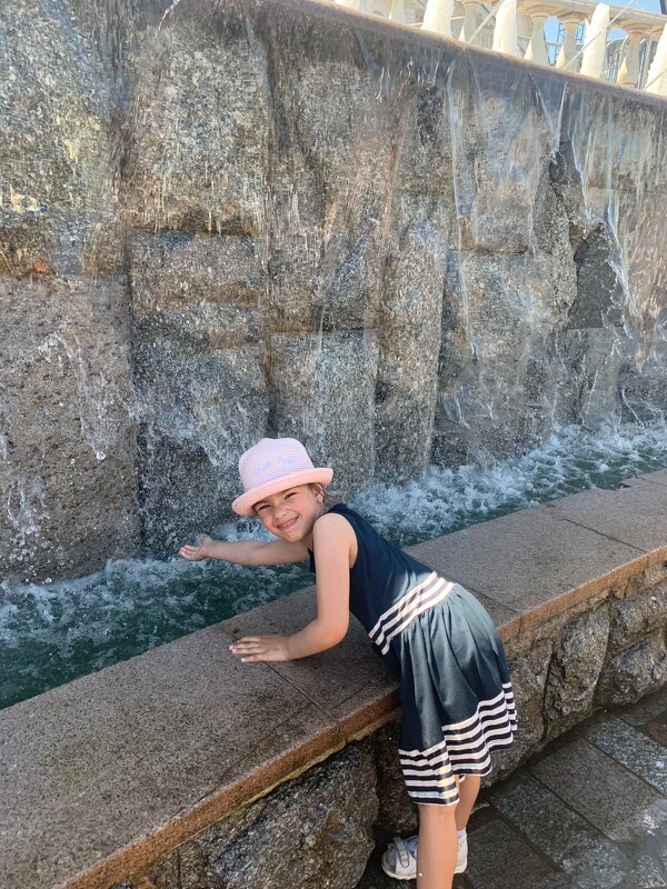 Водопад-фонтан на Манежной площади - Alexandra Sakharova