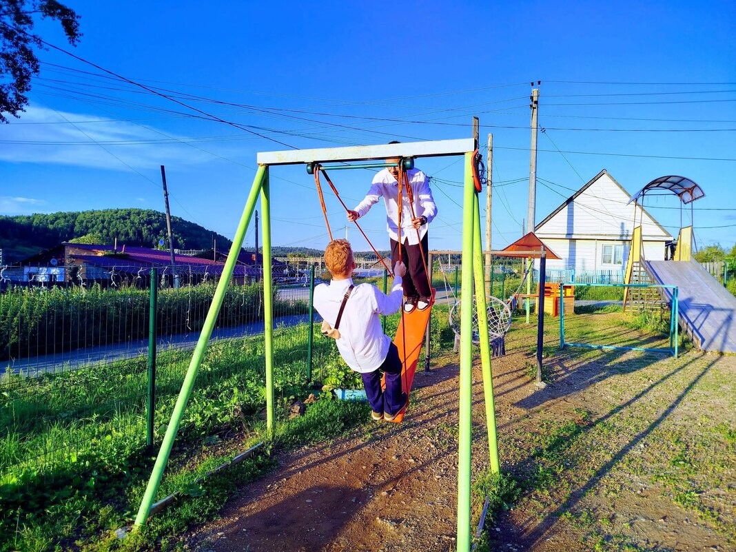 молодость. лето. качели - Ольга Конькова
