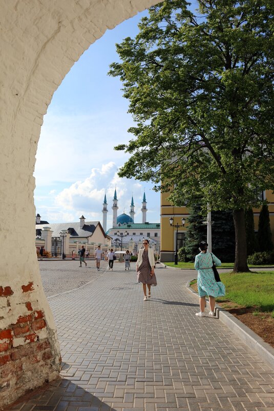 В казанском кремле - Ольга 