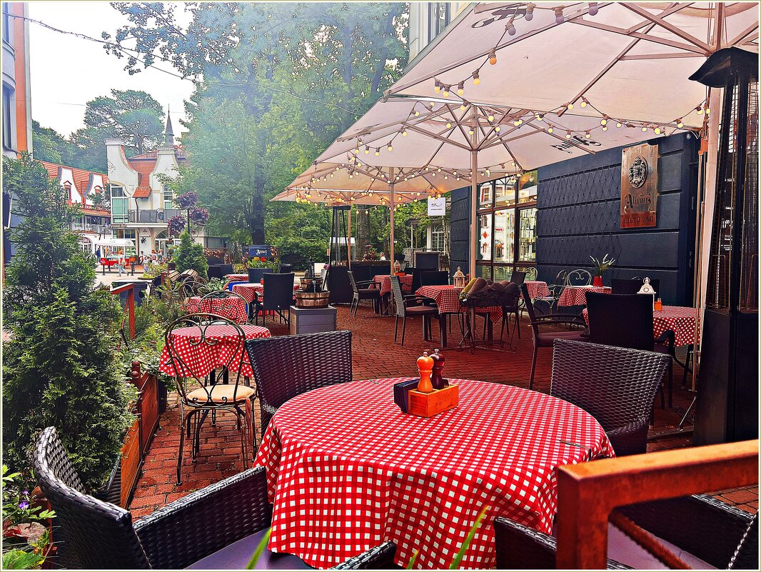 Утреннее кафе. - Валерия Комова