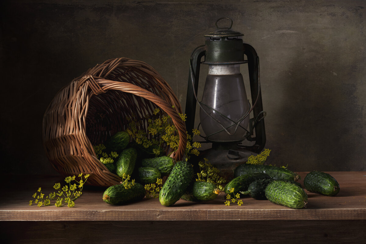 Натюрморт с огурцами - Максим Вышарь Натюрморт с огурцами - Максим Вышарь