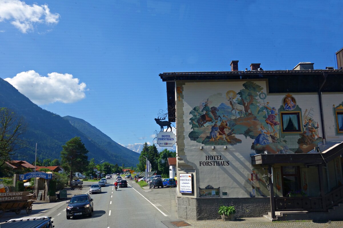 Гармиш Партенкипхен...впереди Италия - Галина 