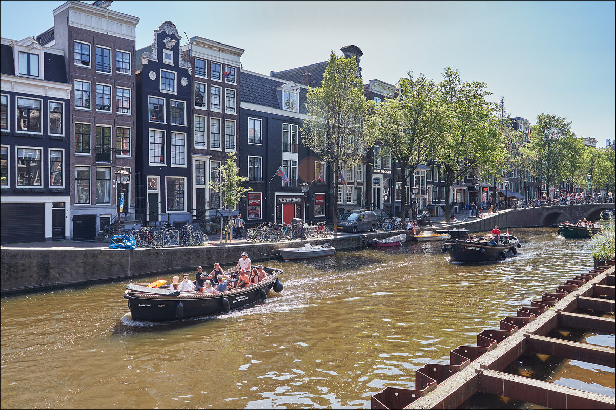 Каналы Амстердама. - Валерий Готлиб