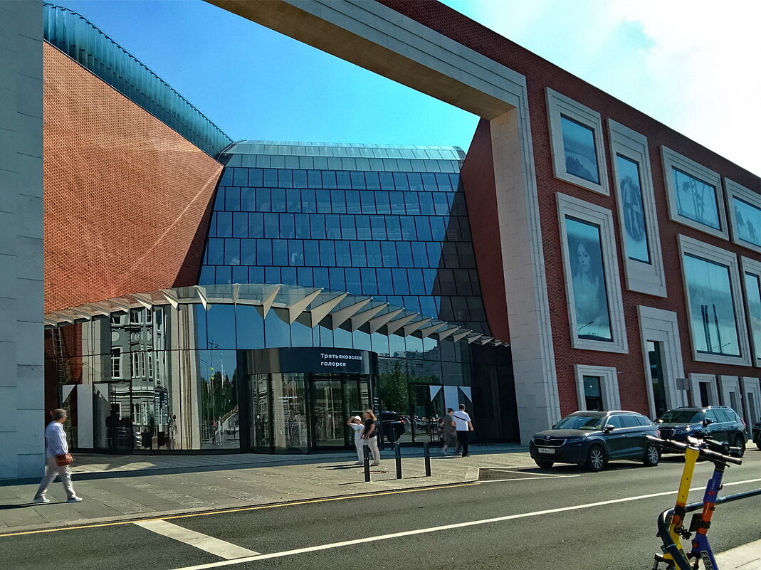 Здание Новой Третьяковки - Анастасия Смирнова Здание Новой Третьяковки - Анастасия Смирнова